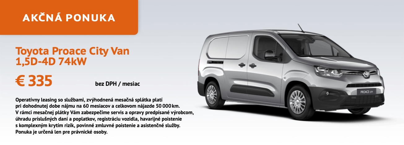 Toyota Proace City Van 2023